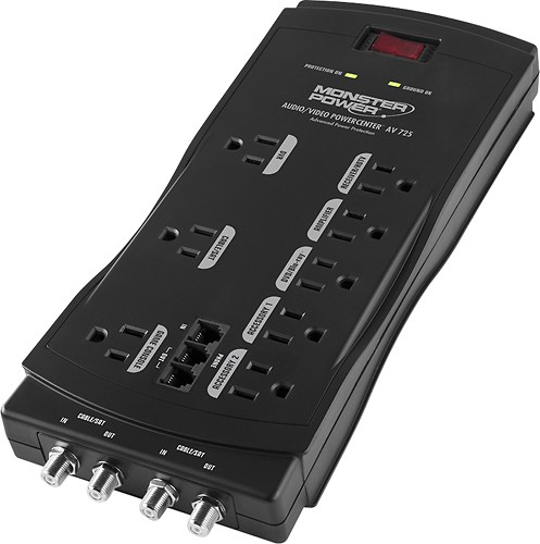 Monster Power MP AV 725 - The Best Surge Protectors for Home Theaters