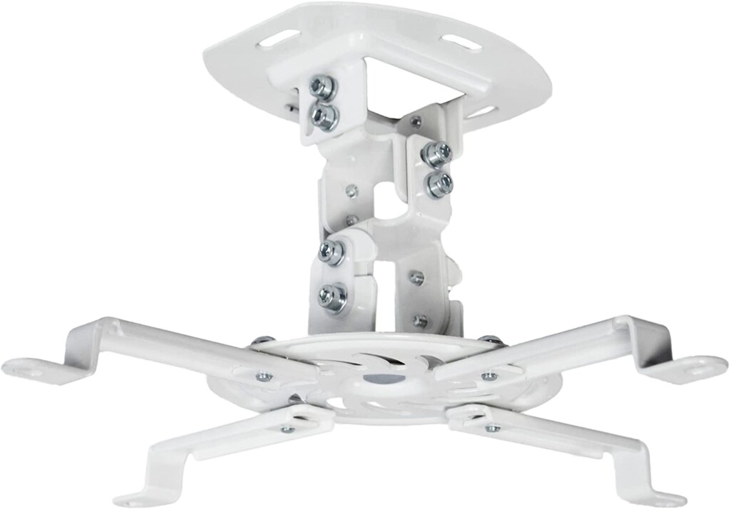 VIVO Universal Adjustable White Ceiling Projector Mount - The Best Projector Mounts on the Market