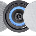 Herdio 4 Inches Flush Mount 2 Way Full Range in Wall Ceiling Speakers
