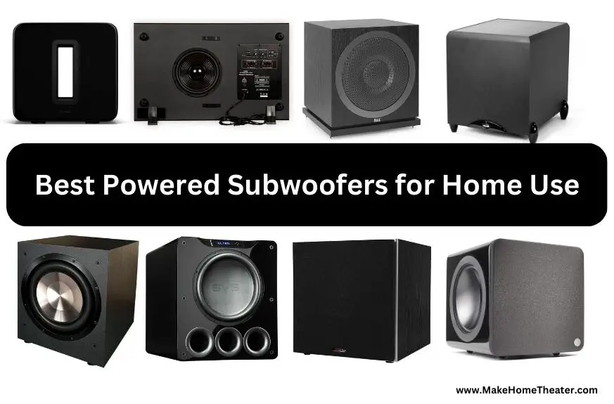 Best Powered Subwoofers for Home Use