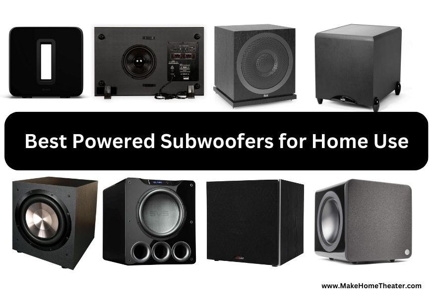 Best Powered Subwoofers for Home Use