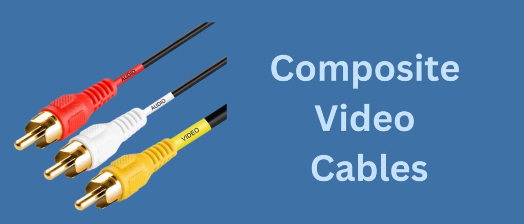Composite Video Cables - How to Connect a TV to a Receiver Without HDMI