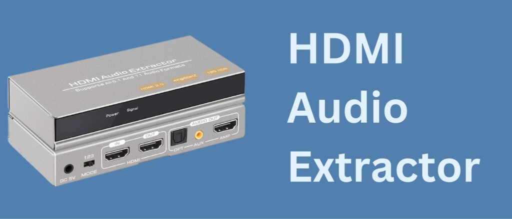 Get Sound From a Chromecast to External Speakers Using an HDMI Audio Extractor