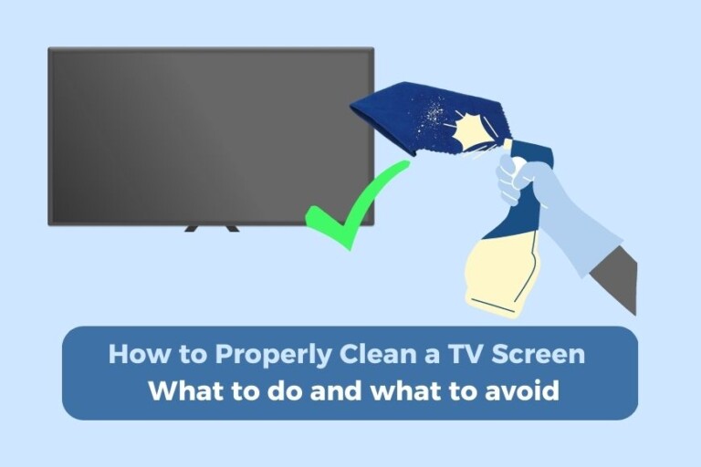 How To Clean A TV screen What to do and what to avoid