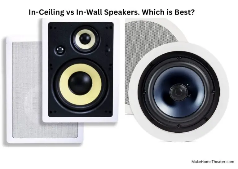 InCeiling vs InWall Speakers Which is Best In Your Case?