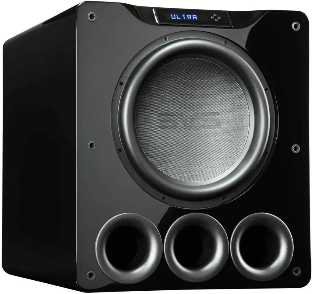 SVS PB16-Ultra 1500 Watt 16 Ported Cabinet Subwoofer (Piano Gloss Black)