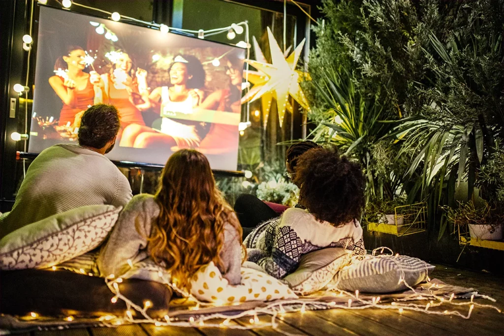 Selecting the Optimal Location for an Outdoor Projector