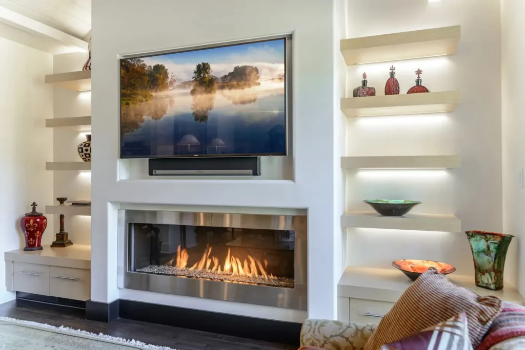 Excessive Heat - Reasons to not Mount a tv Over a Fireplace