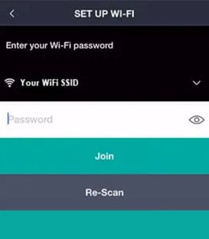 5) Set Up the Wi-Fi connection