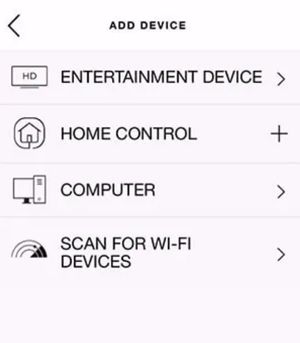 9) Adding Devices to the Harmony Hub - Manually Adding Devices