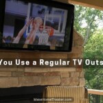 Can You Use a Regular TV Outside?