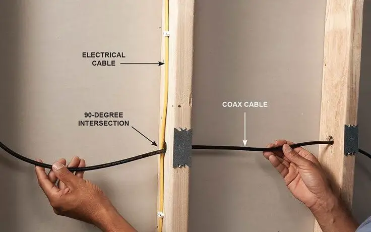 Keep cables away from electrical lines - How to Safely Run Cables – Dangerous to Run Cables through a Wall? 