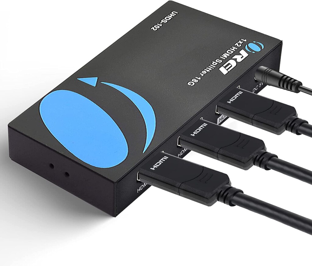 OREI UltraHD 4K @ 60 Hz 1 X 2 - Are HDMI Switches Useful and What Exactly do They Do?