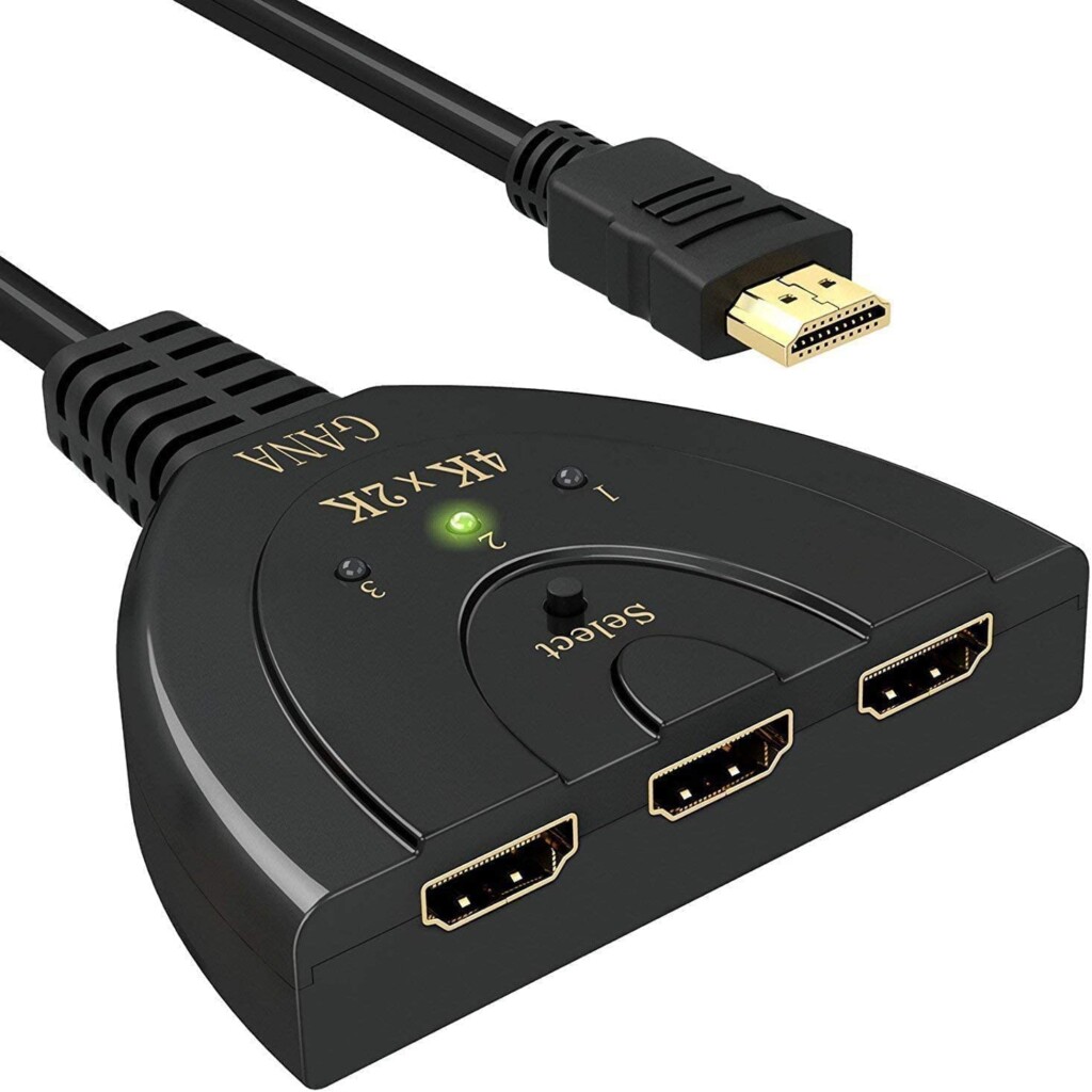 GANA Gold Plated 3-Port HDMI Switch - Is it Possible to Use An HDMI Splitter On A Fire TV Stick?